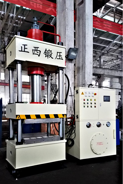 江蘇徐州客戶定制的160噸四柱液壓機，由液壓機供應(yīng)商成都正西液壓機圓滿交貨，祝賀！